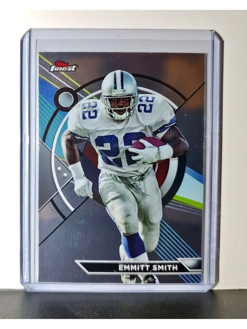 Emmitt Smith 2023 Topps Finest NFL #171 Card Dallas Cowboys